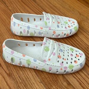 Floafers Prodigy Polka Dot Water Shoes size 2 big kid